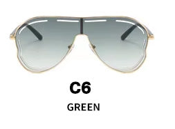 Oversized UV400 Pilot Sunglasses for Women – Lightweight, Stylish, Protective