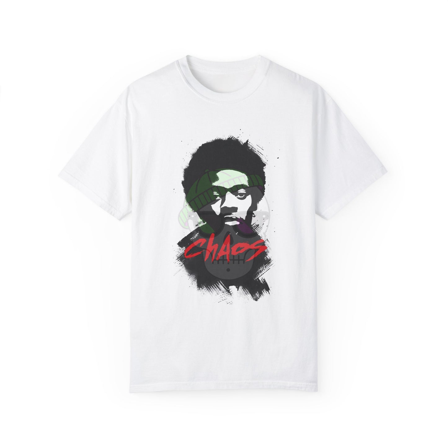 CHAOS Graphic T-Shirt | Bold Streetwear Tee for Men & Women | Red Statement Shirt | Edgy Grunge Style | Unisex Graphic Tee