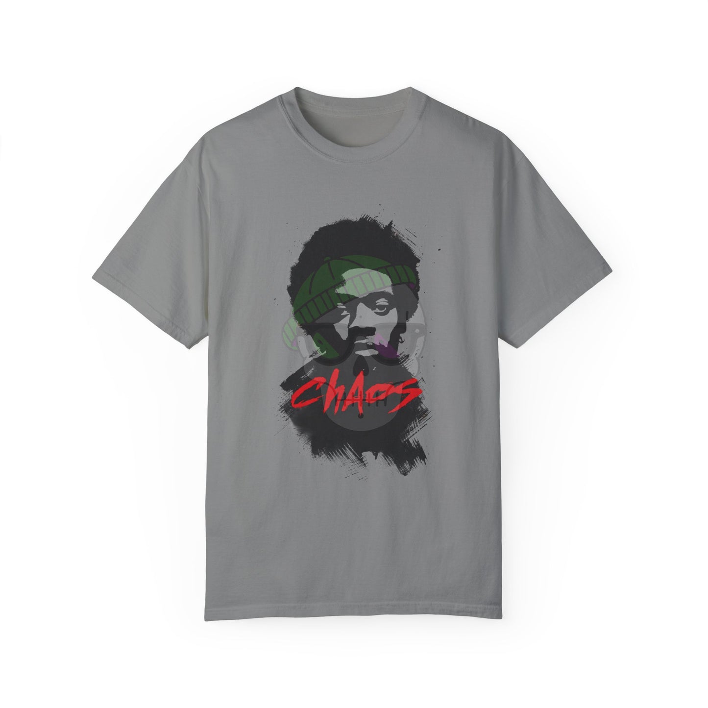 CHAOS Graphic T-Shirt | Bold Streetwear Tee for Men & Women | Red Statement Shirt | Edgy Grunge Style | Unisex Graphic Tee